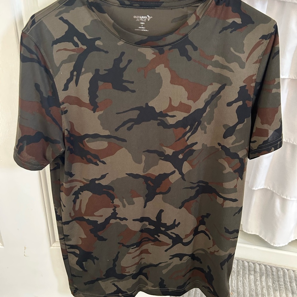 Camo Print Men's Shirt - Old Navy